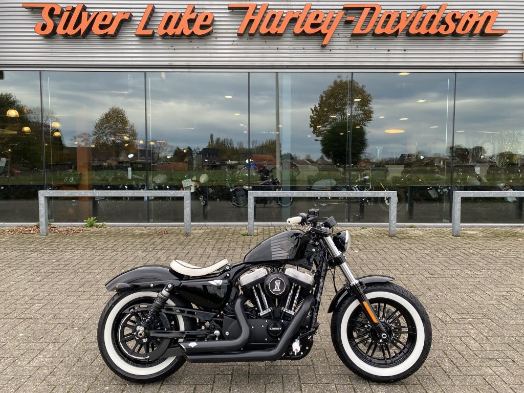 Sportster XL 1200 Forty-Eight in opdracht van onze klant  Sportster XL 1200 Forty-Eight in opdracht van onze klant